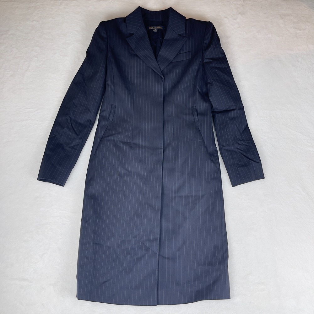 Brooks Brothers Women's Pinstripe Lapel Jacket Size 4P